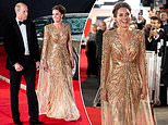 All eyes were on the Duchess, but was she the… Girl with the golden gown – or Dr Oh No?