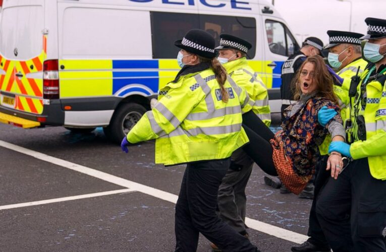 UK climate activists face prison for blocking highways