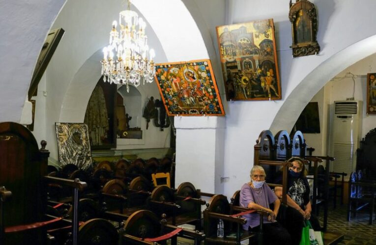 Greece begins administering COVID vaccines outside churches