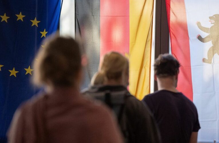 The Latest: Merkel’s old constituency goes to rival party