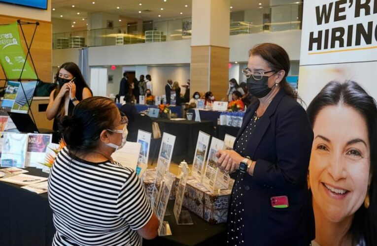 US jobless claims reach a pandemic low as economy recovers