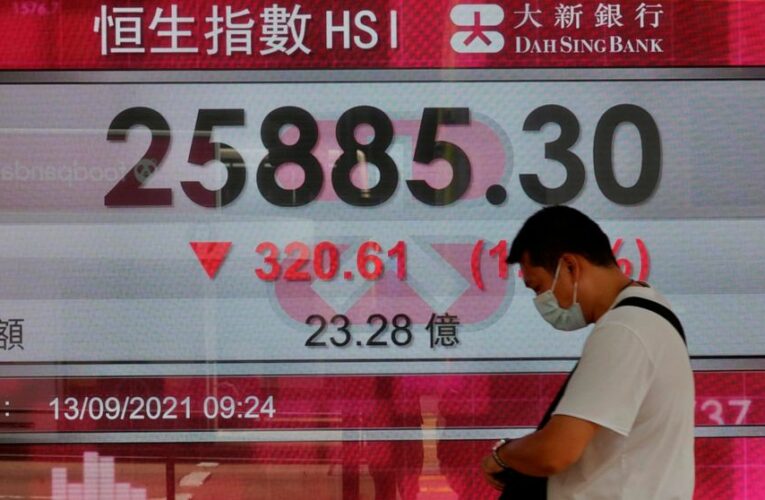 Stocks edge lower on Wall Street following a dismal week
