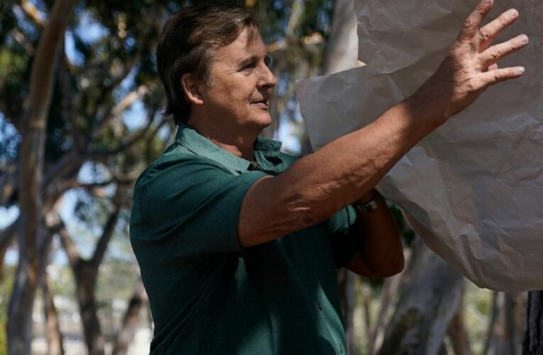 Aluminum wrap used to protect homes in California wildfires