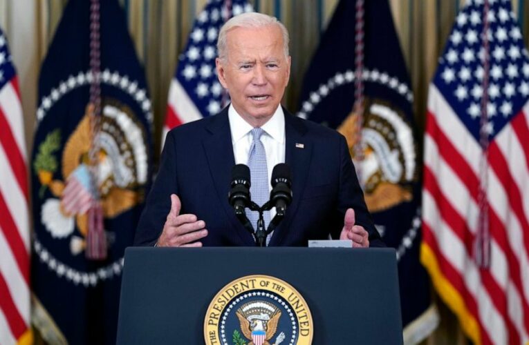 Biden urges COVID-19 booster shots for those now eligible