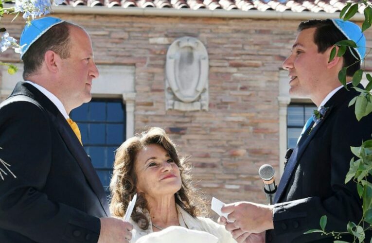 Polis, 1st openly gay governor elected, marries in Colorado