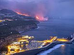 Spanish island of La Palma is expanding nearly 550 yards as lava flows into sea