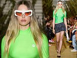 Steve Jobs’ 23-year-old daughter Eve makes her runway debut Coperni’s Paris Fashion Week show