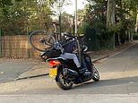 Pictured: Suspected Richmond Park bike jackers speeding off with THIRD high-end bike in six days