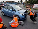 Insulate Britain are BACK: Eco-protestors bring M25 to a halt