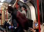 ‘I’ll knock you the f**k out’: Passengers jump to woman’s defence after thug tries to attack her