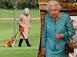The Queen has been unable to enjoy daily stroll with the corgis after being told to rest by doctors 