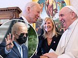 Biden appears happy to lose mask in Europe yet insists on wearing it during domestic engagements