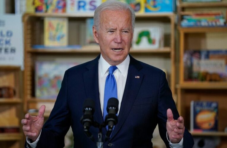 Biden says he’s open to shortening length of new programs