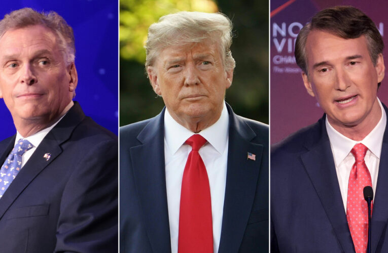 Trump tells backers to ‘get out and vote’ for Youngkin in Virginia governor’s race