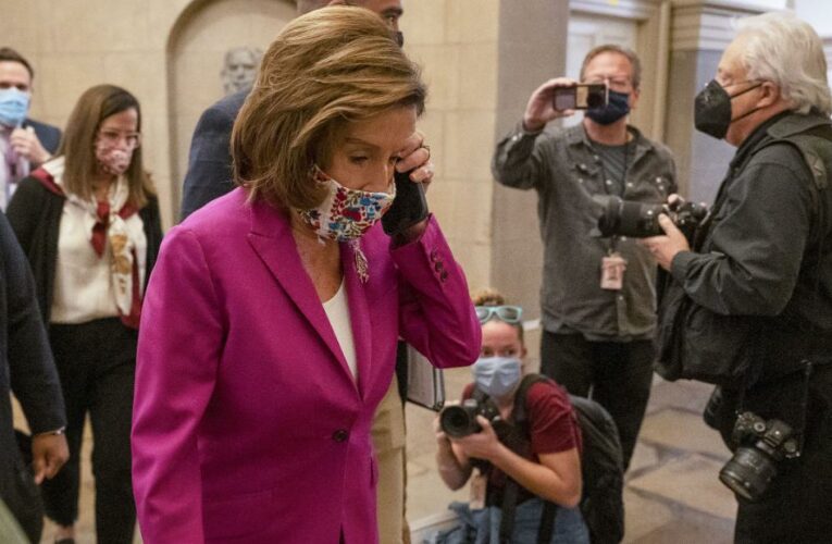 Speaker Pelosi says the House will vote tonight on the infrastructure bill, despite progressive pushback