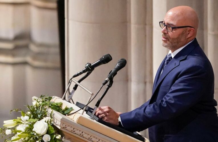 Michael Powell said his father knew he couldn’t ask his troops do do anything he was unwilling to do. He also painted a picture of what Colin Powell was like away from the world stage.