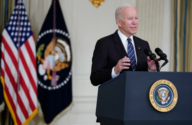 President Biden got on the phone with progressives who are holding up the infrastructure bill as last-ditch effort