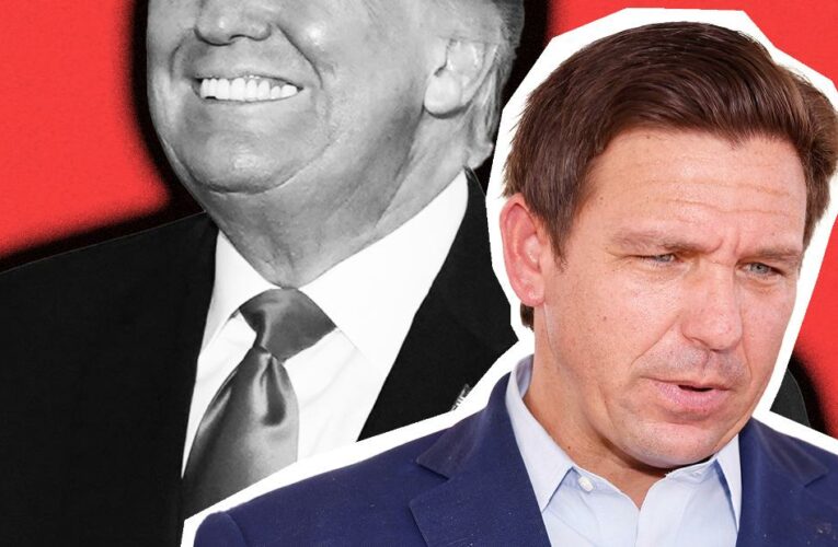 Ron DeSantis’ delicate Trump dance