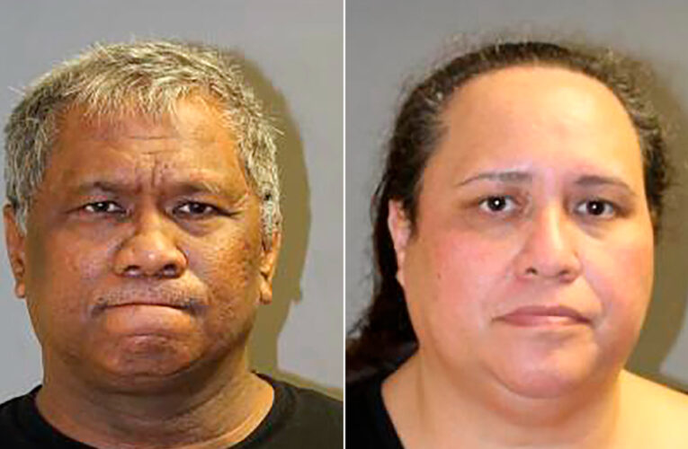 Adoptive parents plead not guilty to murder of daughter, 6, as court documents describe horrific abuse allegations