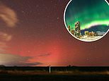 ‘Cannibal’ solar flares trigger spectacular Northern Lights display across the US
