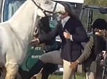 Hunt saboteurs release shocking video of rider kicking and slapping horse