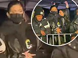 Kylie Jenner looks on in video from Travis Scott’s catastrophic concert that killed eight