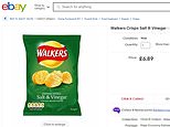 Ebay sellers flog Walkers for £6-A-PACKET as they take advantage of crisps supply crisis