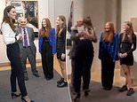 Kate Middleton opens two new galleries at the Imperial War Museum in London