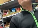 Moment stunned Asda shopper, 22, was told she was ‘basically naked’