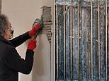 Experts find ‘discovery of a lifetime’ behind 1970s paint job in the bedroom of a rundown old house