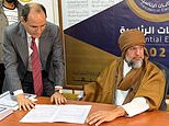 Gaddafi’s son officially announces his candidacy to be next president of Libya