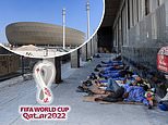 Immigrant workers are paid &pound;12 for 11-hour days spent building Qatar’s World Cup stadiums