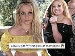 Britney Spears reveals she broke her 14 year sobriety streak with celebratory ‘glass of champagne’