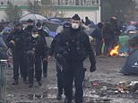 ‘New Jungle’ camp near Dunkirk is cleared by French police