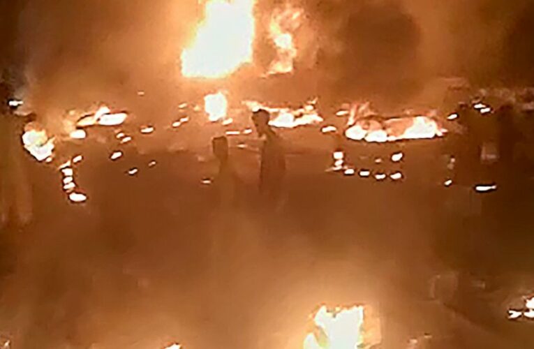 Oil tanker explodes in Sierra Leone, killing at least 98