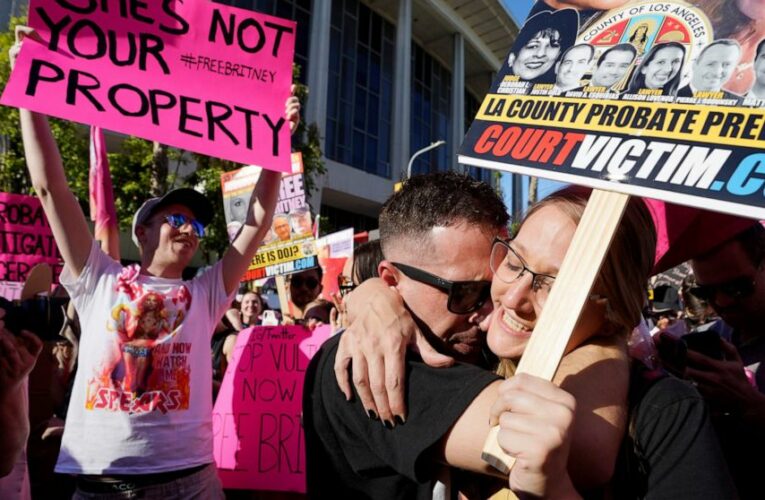 Britney freed: Judge dissolves Spears’ conservatorship