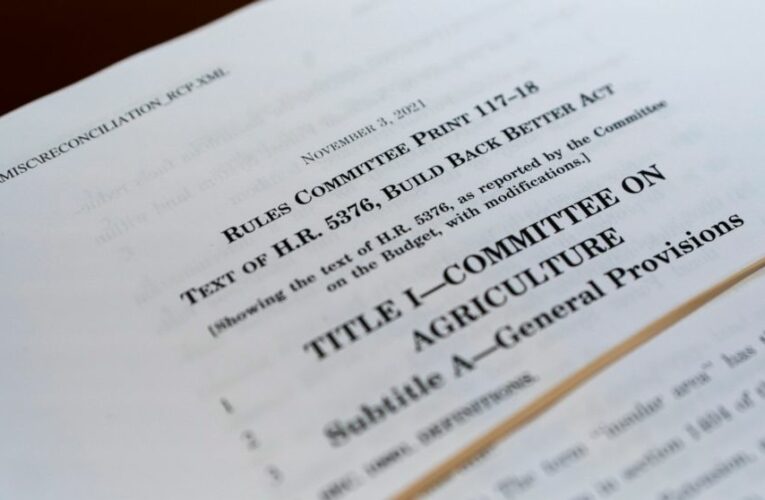 What’s in, and what’s out, as House nears vote on Biden bill