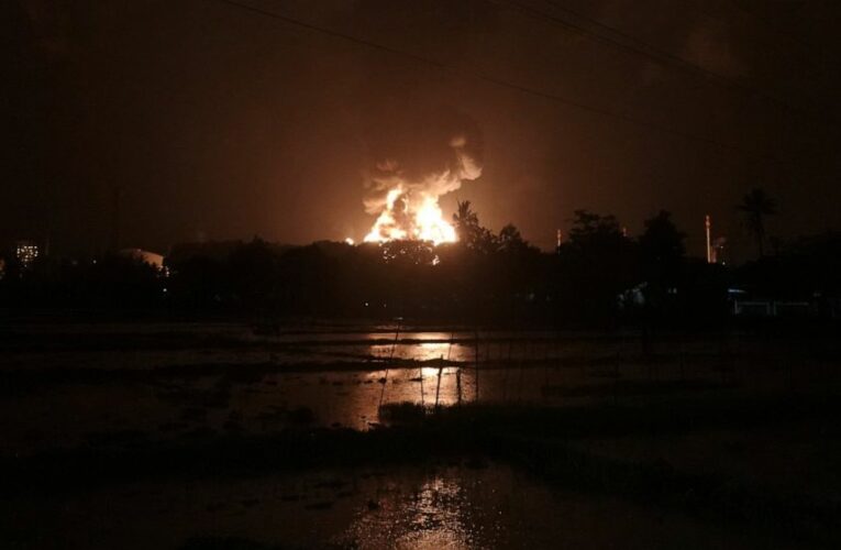 Scores evacuated in fire at Indonesia’s largest oil refinery