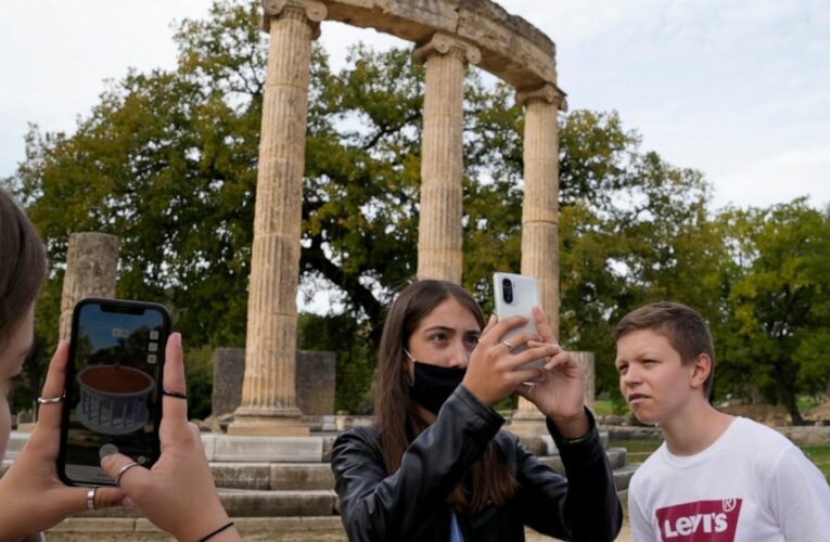 Augmented reality project brings Olympics birthplace to life