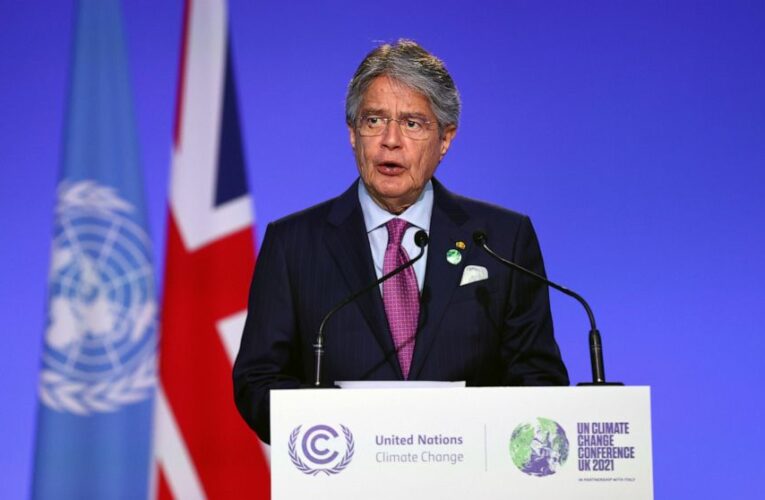 The Latest: COP26: Countries pledge 30% methane reduction