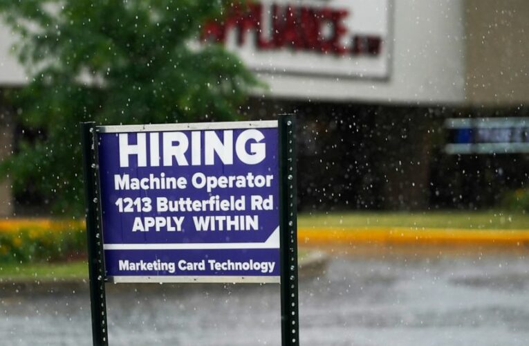 US jobless claims drop to pandemic low of 267,000