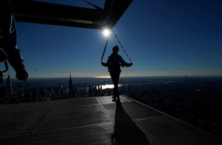 Do look down: Scaling one of NYC’s tallest skyscrapers