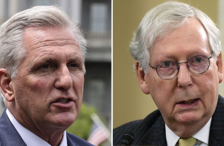 With control of both chambers at stake, the two top Republicans have increasingly taken sharply divergent positions on major issues