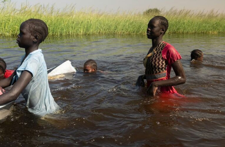 The world’s newest nation is both drying up and drowning