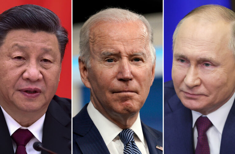 Biden seizes chance to confront tensions with China and Russia