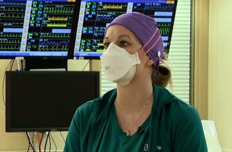 Nurse describes panic attack over working in Covid-19 unit