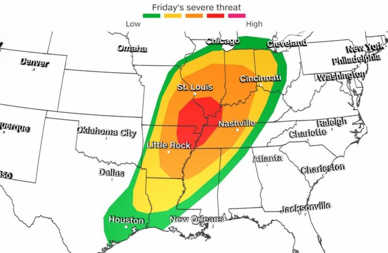 Deadly storm damages a nursing home in Arkansas