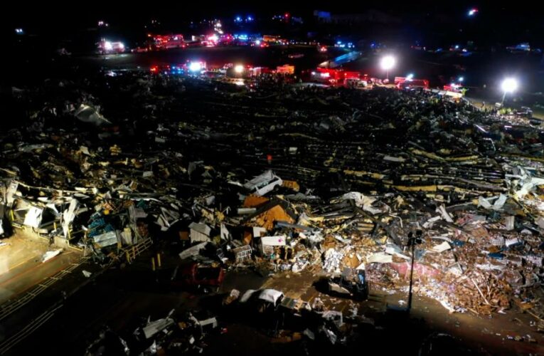 At least 30 tornadoes were reported across six states. Kentucky’s governor says it’s ‘one of the darkest days in the state’s history.’