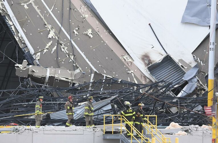 Six people killed in Amazon warehouse collapse after tornado