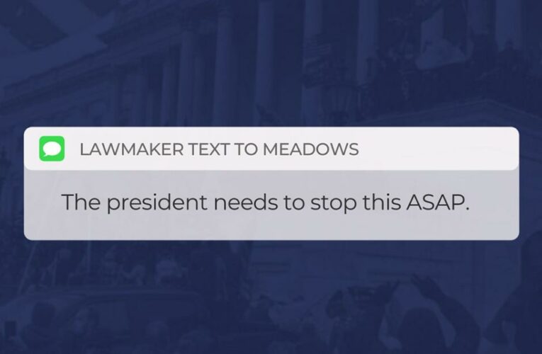 Text messages undercut GOP whitewashing of January 6